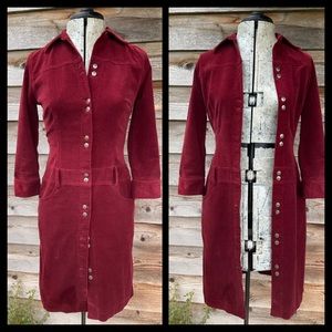 Vintage Corduroy Dress